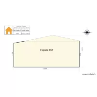 Plan Fa&ccedil;ade EST apr&egrave;s travaux