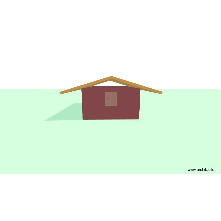 plan cabane moutons rucher. Plan de 0 pièce et 0 m2
