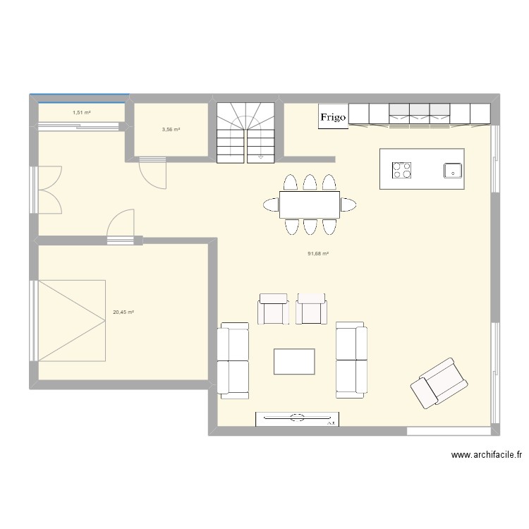 RDV Projet Volkrange 2. Plan de 4 pièces et 117 m2