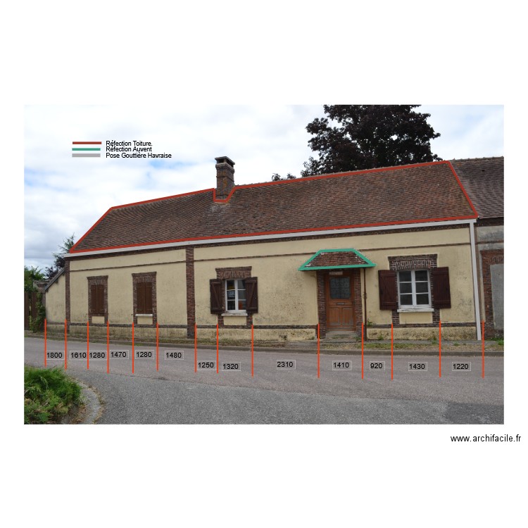 Marcilly extérieur. Plan de 0 pièce et 0 m2