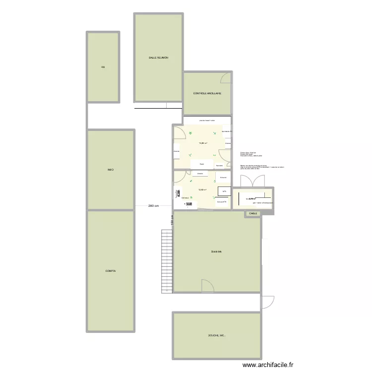 plan place &agrave; gagner 3. Plan de 