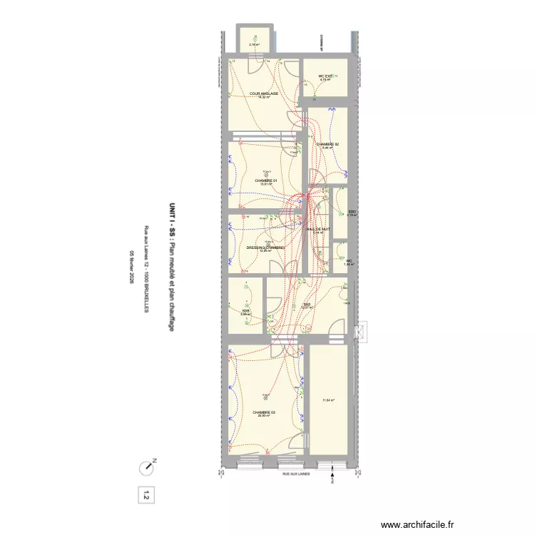 Snité I ss. Plan de 13 et 117 m² Snité I ss. Plan de 13 et 117 m²