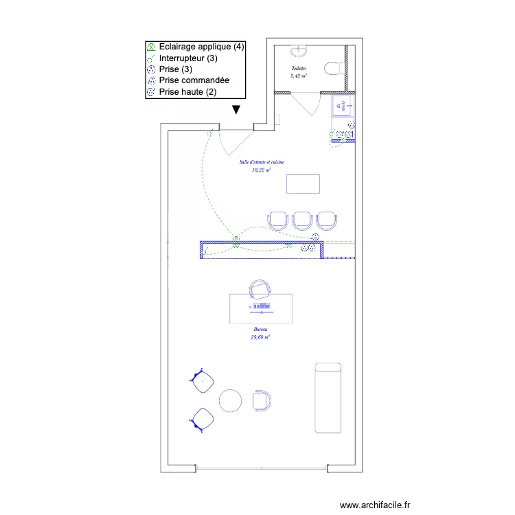 bureau Pic. Plan de bureau Pic. Plan de