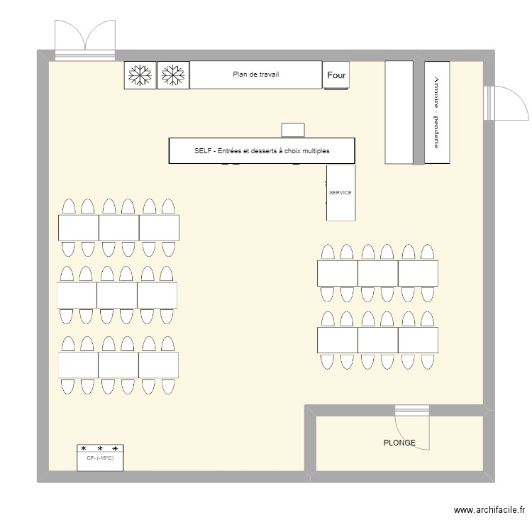 elior fresnes. Plan de 0 pièce et 0 m2