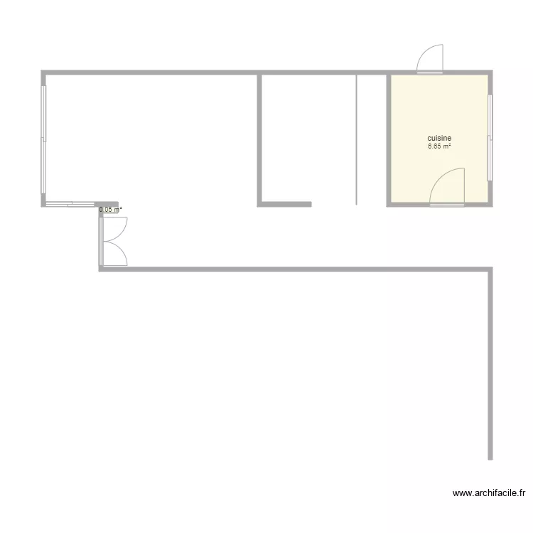 maison Amor et Yasmina RDC. Plan de 2 et 7 m² maison Amor et Yasmina RDC. Plan de 2 et 7 m²