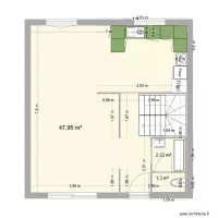 1er &eacute;tage maison