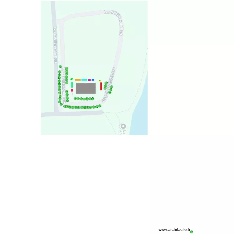 CAMPING ST GEORGES AVEC STAND PARTAGE. Plan de CAMPING ST GEORGES AVEC STAND PARTAGE. Plan de