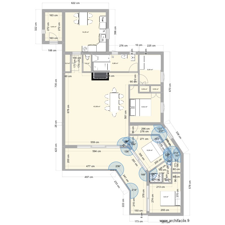 Ascou projet 2. Plan de 0 pièce et 0 m2