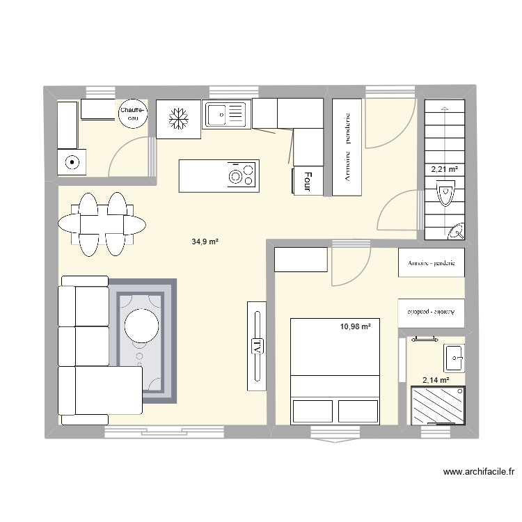 MAISON3. Plan de 0 pièce et 0 m2