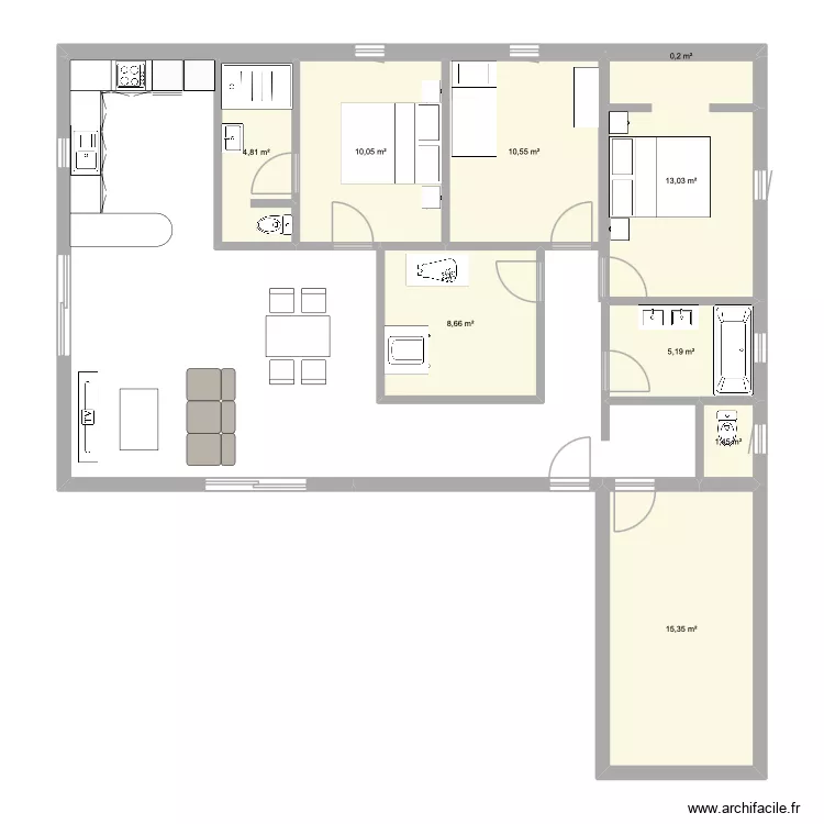 TEST 2. Plan de 9 et 69 m² TEST 2. Plan de 9 et 69 m²