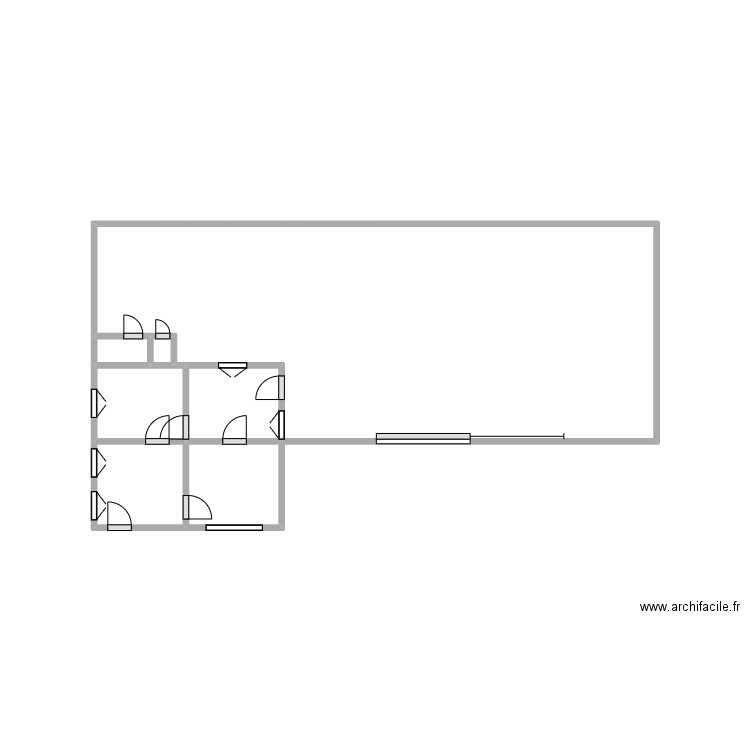 Atelier DJ AUTOMOBILE. Plan de 7 pièces et 15 m2
