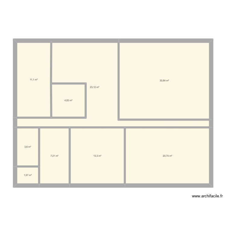 AZIZOU. Plan de 0 pièce et 0 m2 AZIZOU. Plan de 0 pièce et 0 m2