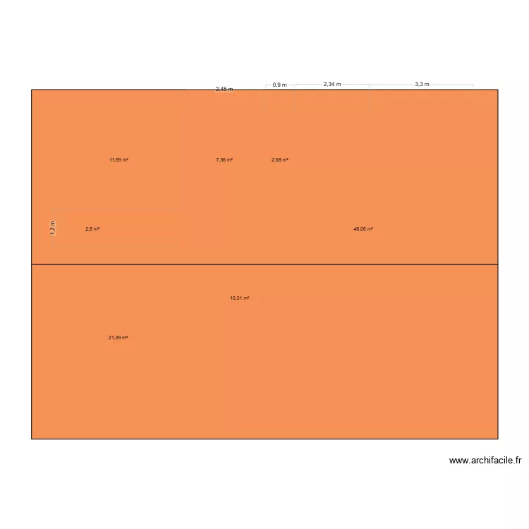 Projet Maison. Plan de 7 et 105 m² Projet Maison. Plan de 7 et 105 m²