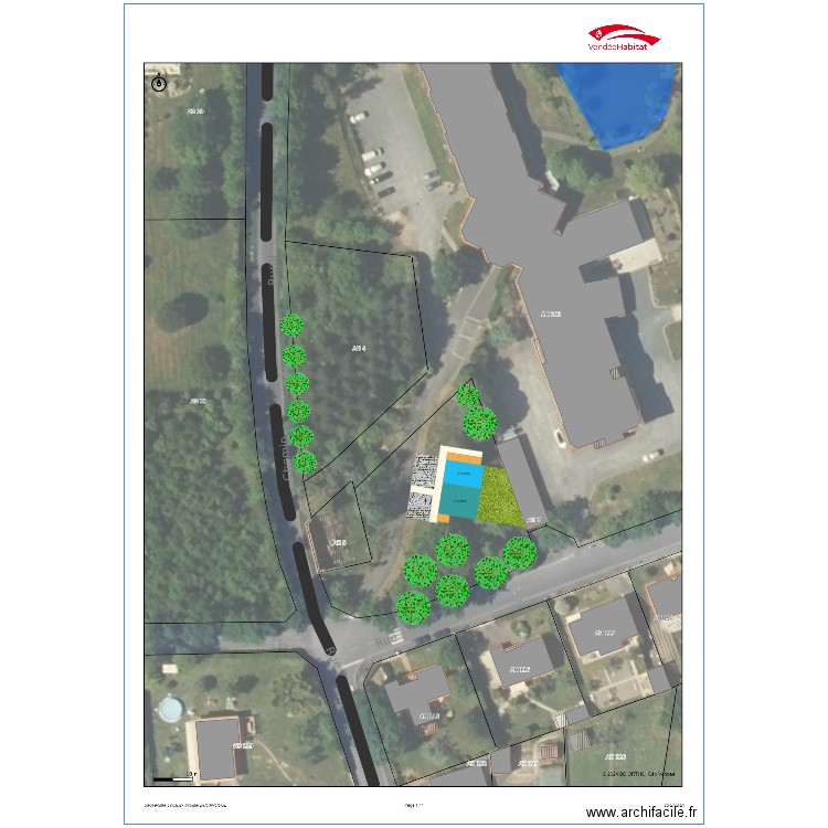Beaulieu sous la Roche . Plan de 0 pièce et 0 m2