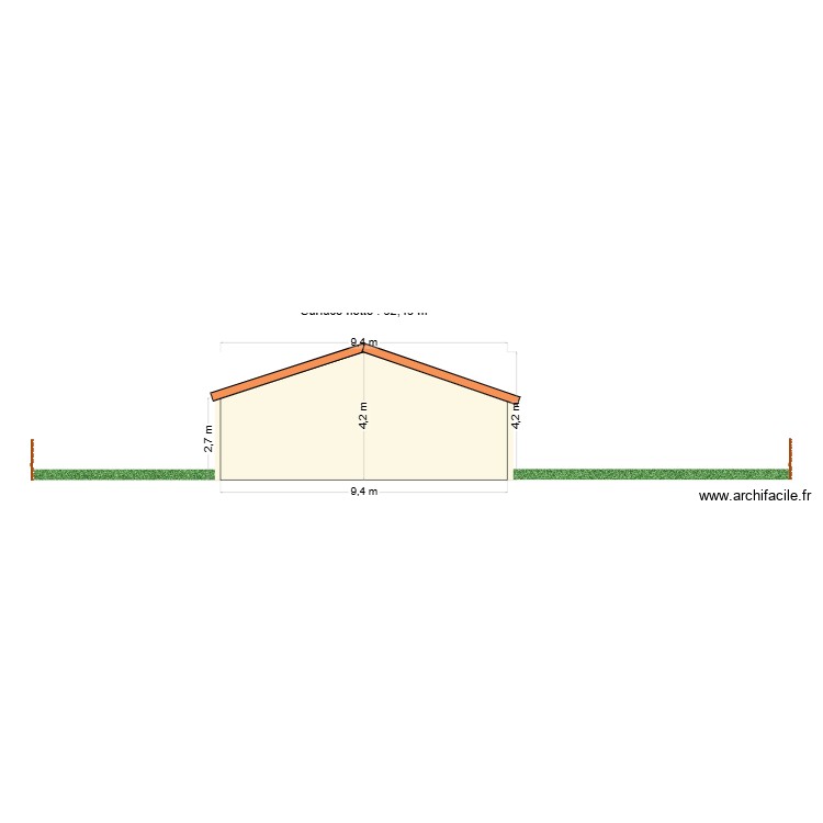 bouzidi dpm3 facade sud du 21 11 2025. Plan de 0 pièce et 0 m2