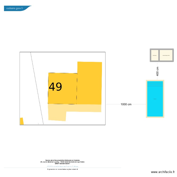 Tratra piscine . Plan de 0 pièce et 0 m2
