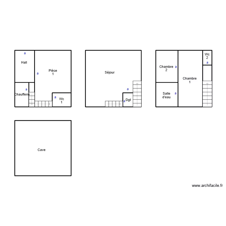 PONT LABBE MOULINIER. Plan de 