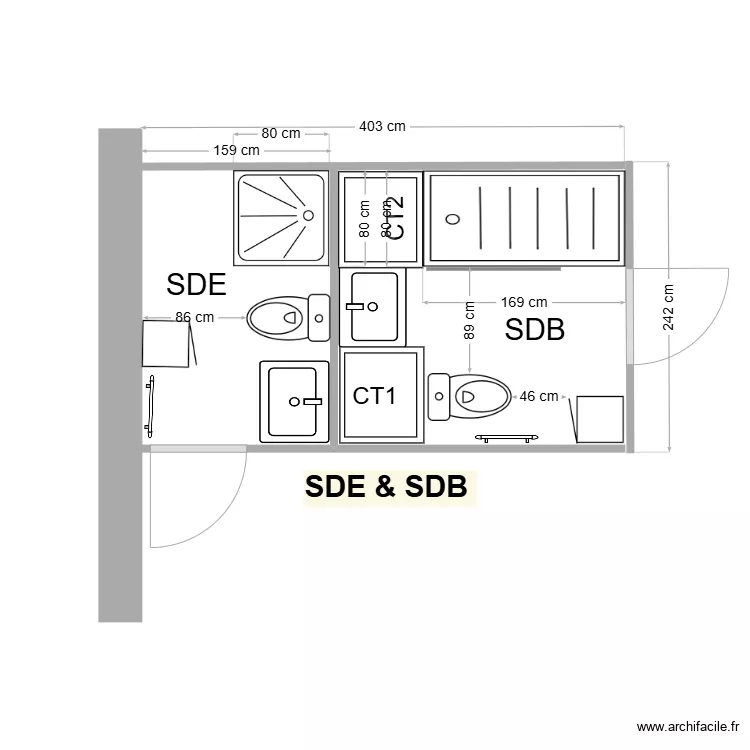 SDE & SDB. Plan de 