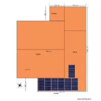 panneaux photovolta&iuml;ques colle sur loup v6
