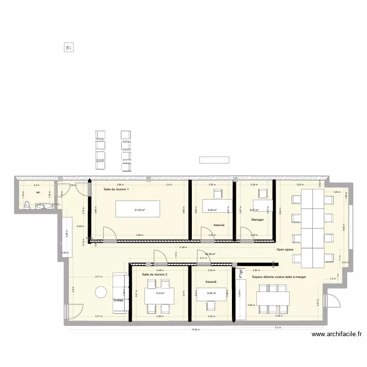 LA DURANNE final dernier essai 2. Plan de 6 Pièces et 143 m² LA DURANNE final dernier essai 2. Plan de 6 Pièces et 143 m²