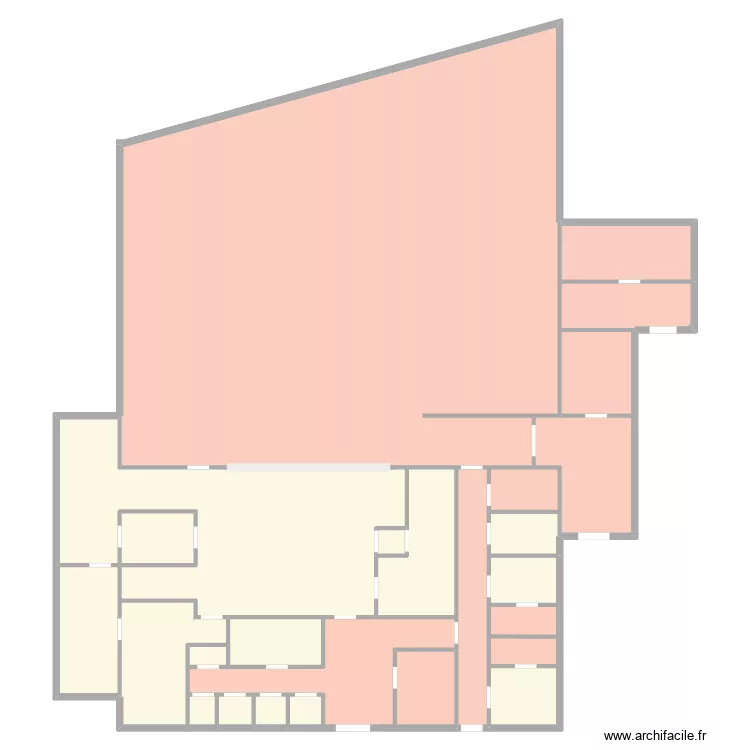 ddd. Plan de 24  et 633 m²