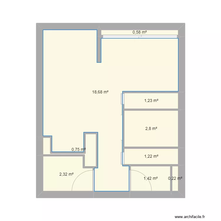 Plan Toussuire Essais 1. Plan de 