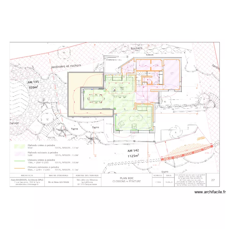 lestrade elec. Plan de 1 et 150 m² lestrade elec. Plan de 1 et 150 m²
