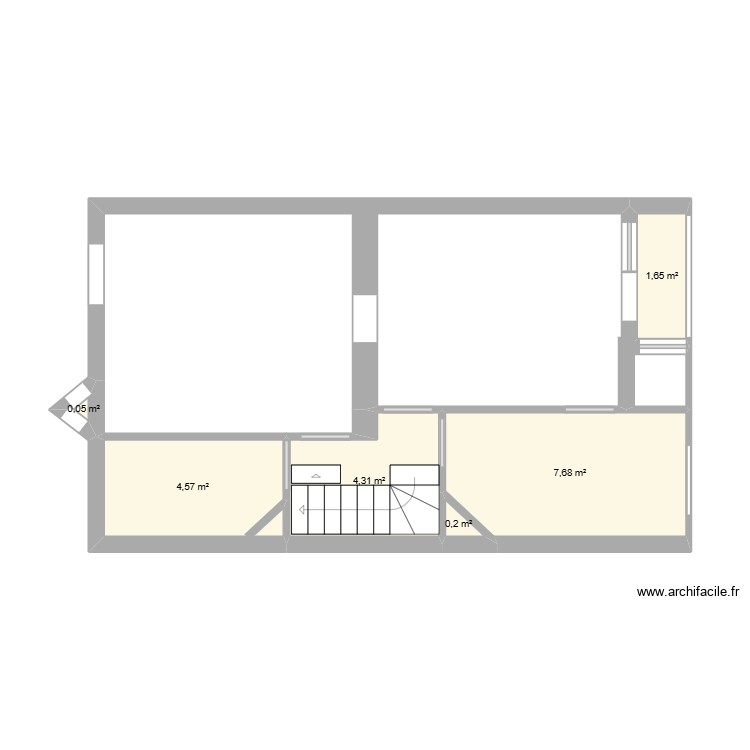 1er etage schaerbeek. Plan de 0 pièce et 0 m2