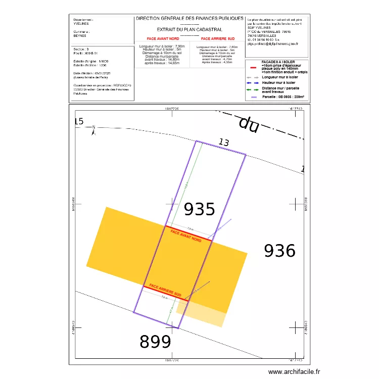 DP02 ALFATH. Plan de 