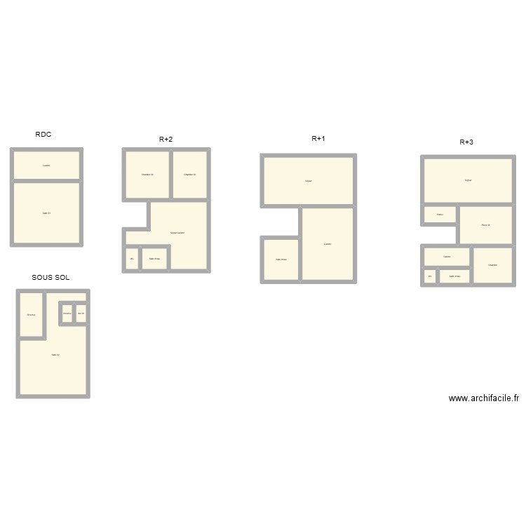 350602346. Plan de 21 pièces et 278 m2