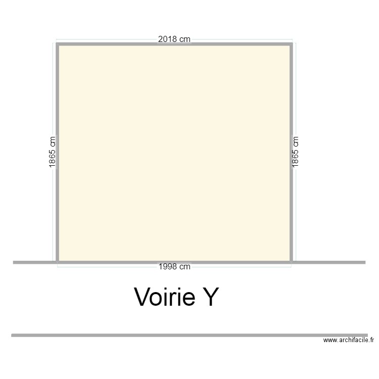 callixte Nyabugete IV. Plan de 1 pièce et 365 m2