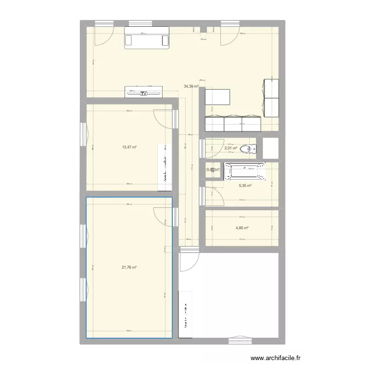 Appart Scy. Plan de Appart Scy. Plan de