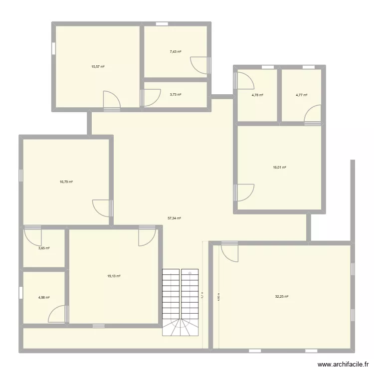 MA MAISON BIS. Plan de 12 Pièces et 186 m²