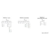 Plan  Electrique ALCIVAR BRAINE L'ALLEUD