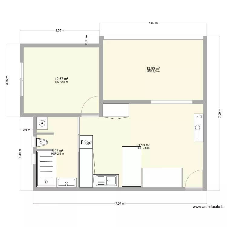apt propo 4. Plan de 