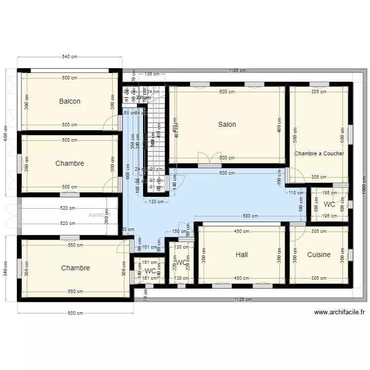 Plan de Terrain 18mx12m Client 47 70 79 13 1er etage. Plan de 