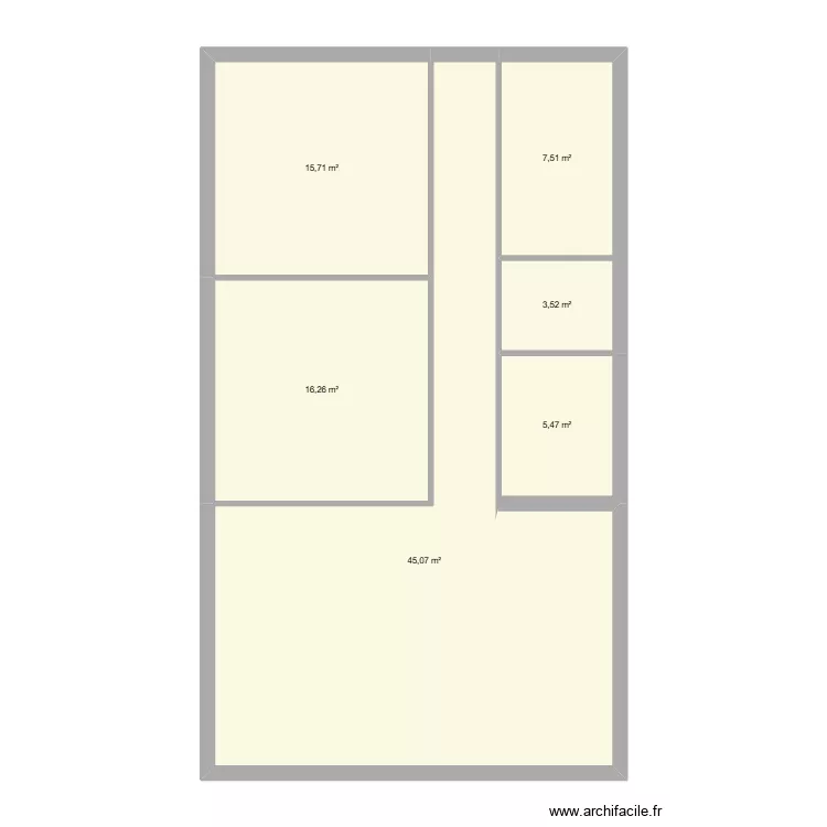 tigrou. Plan de 6 et 94 m² tigrou. Plan de 6 et 94 m²