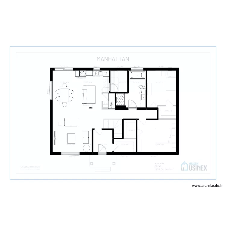 manhattan test &eacute;milie. Plan de 