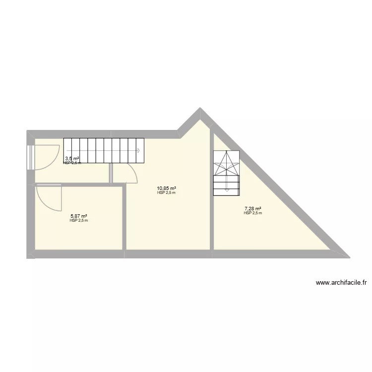 lespinet  RDC12. Plan de 4  et 28 m²
