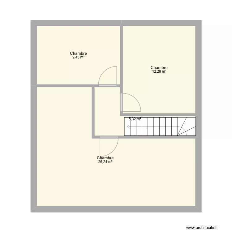 Etage BATTAYEB. Plan de 