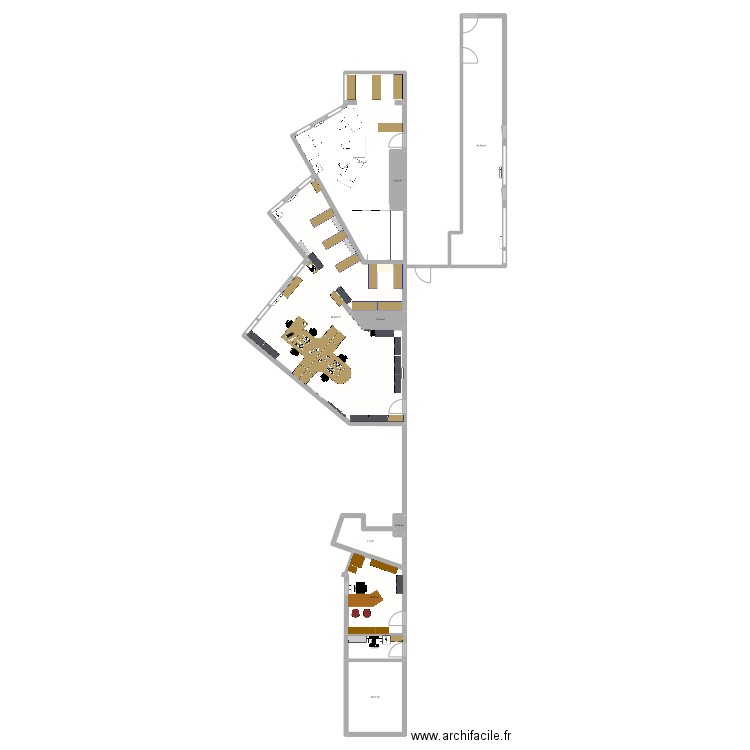 LogInfraCopieICT2. Plan de 10 pièces et 229 m2