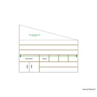 Mur coté bureau sans porte