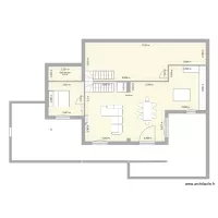 Plan villa BAOU 1