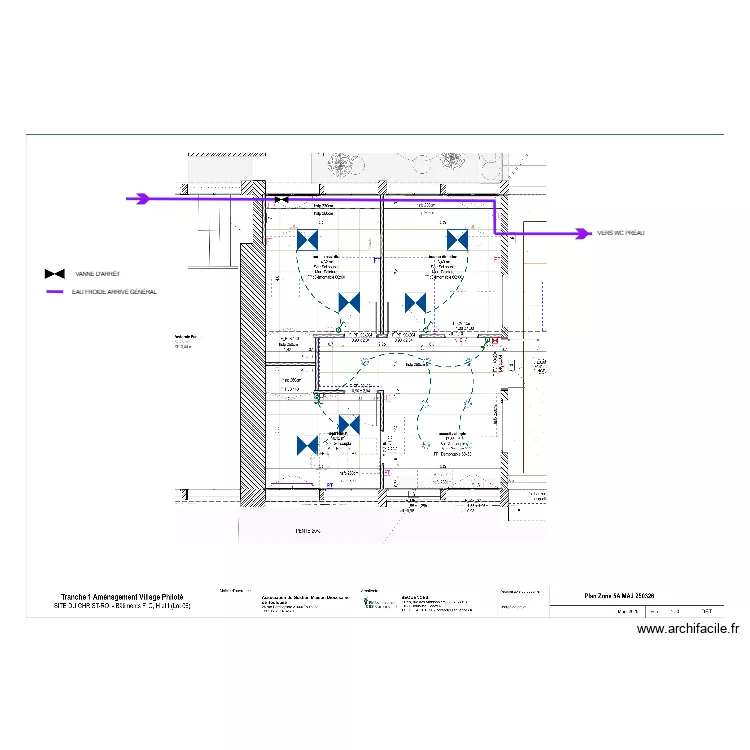 BUREAU LOT 5. Plan de 