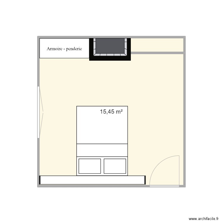 CHAMBRE. Plan de 0 pièce et 0 m2