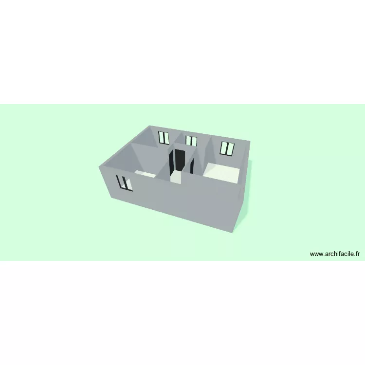 plan taha. Plan de 10  et 94 m²