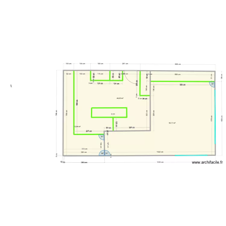 arnaud étage meublé. Plan de arnaud étage meublé. Plan de