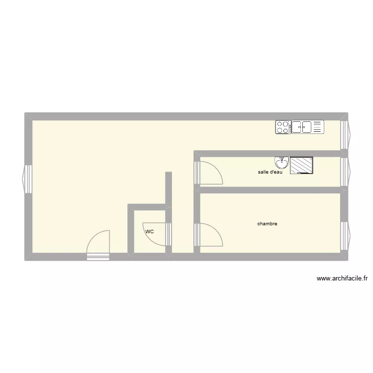 2025/00074 R+1. Plan de 3 et 47 m² 2025/00074 R+1. Plan de 3 et 47 m²