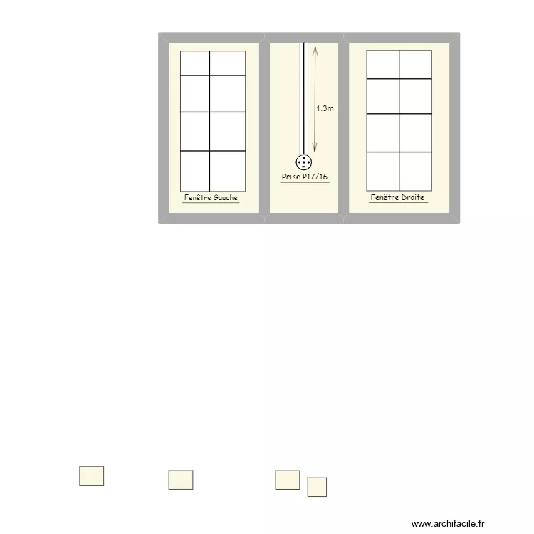Plan J012. Plan de 3 Pièces et 32 m² Plan J012. Plan de 3 Pièces et 32 m²