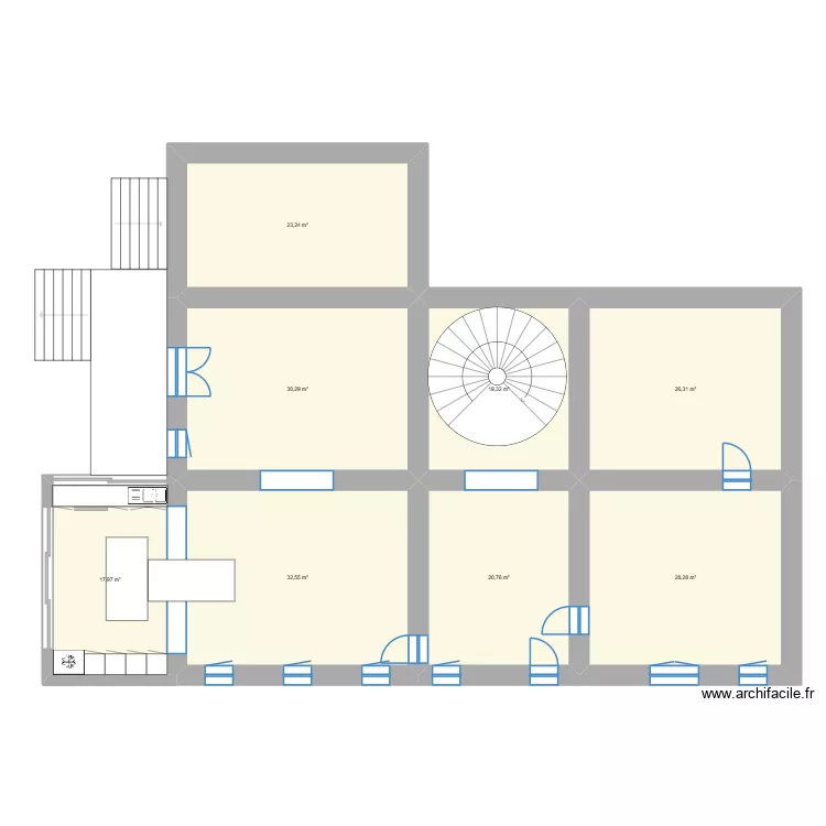 St Martin Veranda. Plan de 